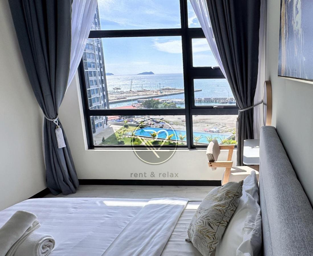 Sea&Pool View Stunning Homestay, Wifi, Netflix Near Malls, Jetty, Convenient Stores Kota Kinabalu Exteriör bild